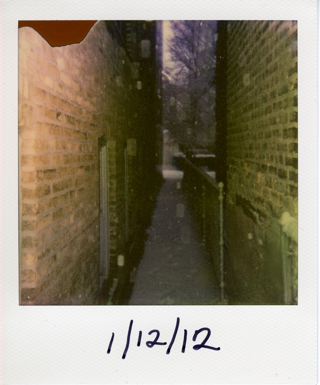 Alleyway / The Year’s First Snowfall 